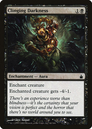 Clinging Darkness [Ravnica: City of Guilds] | Jomio and Rueliete's Cards and Comics
