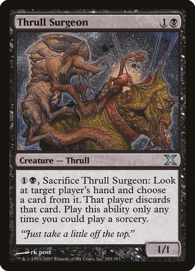 Thrull Surgeon [Tenth Edition] | Jomio and Rueliete's Cards and Comics