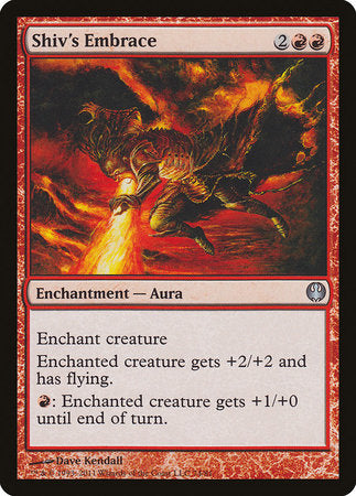 Shiv's Embrace [Duel Decks: Knights vs. Dragons] | Jomio and Rueliete's Cards and Comics