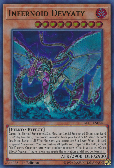 Infernoid Devyaty [BLLR-EN054] Ultra Rare | Jomio and Rueliete's Cards and Comics