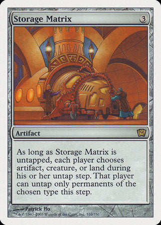 Storage Matrix [Ninth Edition] | Jomio and Rueliete's Cards and Comics