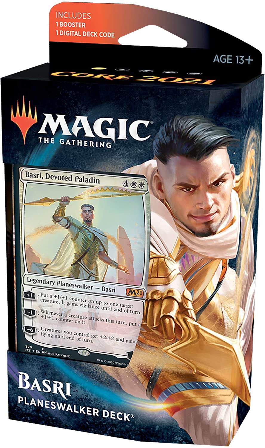 Core Set 2021 - Planeswalker Deck (Basri) | Jomio and Rueliete's Cards and Comics