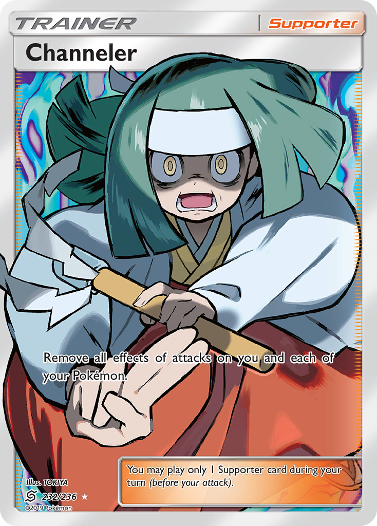 Channeler (232/236) [Sun & Moon: Unified Minds] | Jomio and Rueliete's Cards and Comics