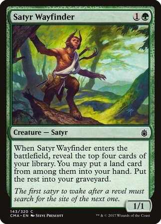 Satyr Wayfinder [Commander Anthology] | Jomio and Rueliete's Cards and Comics