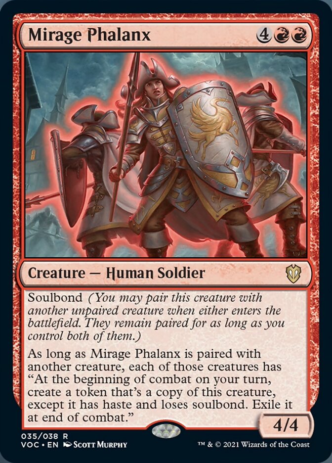 Mirage Phalanx [Innistrad: Crimson Vow Commander] | Jomio and Rueliete's Cards and Comics