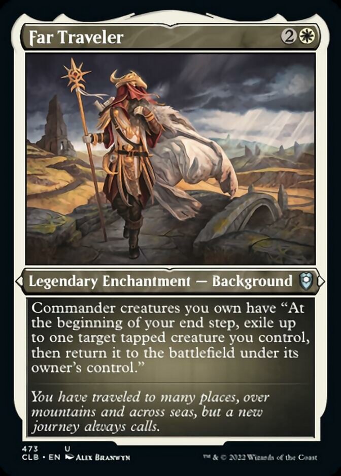 Far Traveler (Foil Etched) [Commander Legends: Battle for Baldur's Gate] | Jomio and Rueliete's Cards and Comics
