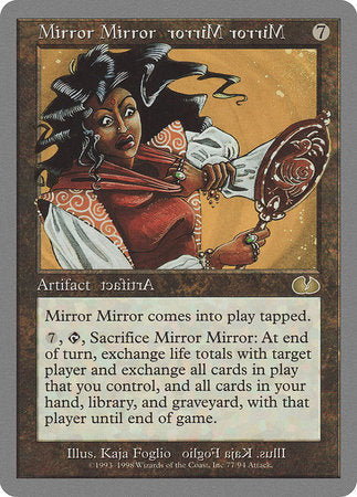 Mirror Mirror [Unglued] | Jomio and Rueliete's Cards and Comics