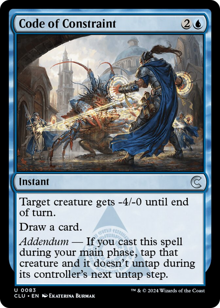 Code of Constraint [Ravnica: Clue Edition] | Jomio and Rueliete's Cards and Comics