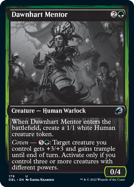 Dawnhart Mentor [Innistrad: Double Feature] | Jomio and Rueliete's Cards and Comics