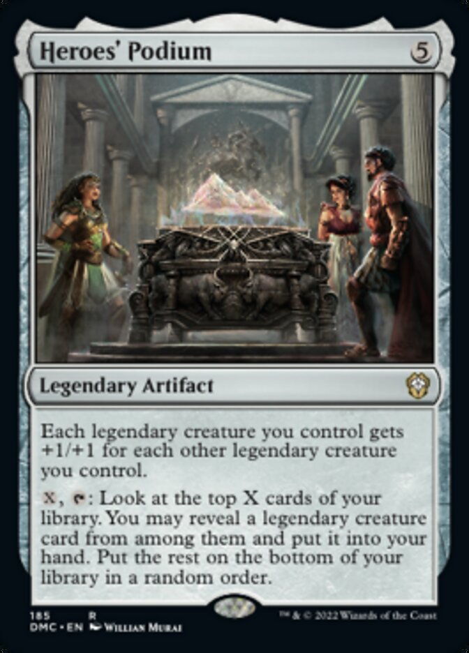 Heroes' Podium [Dominaria United Commander] | Jomio and Rueliete's Cards and Comics