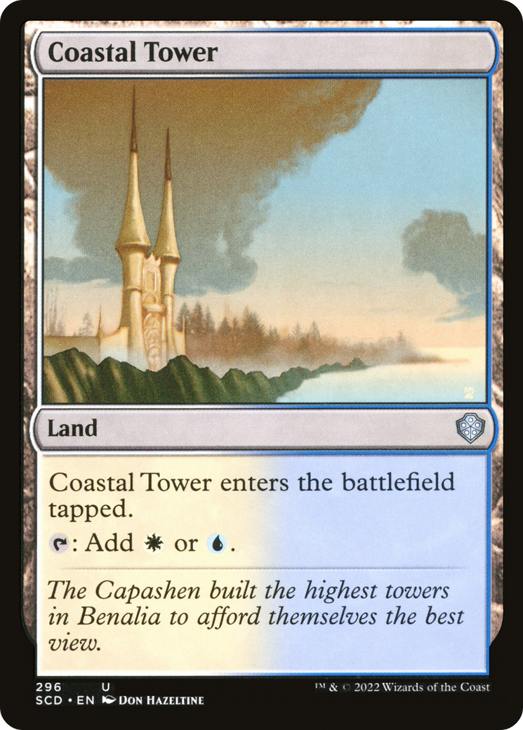 Coastal Tower [Starter Commander Decks] | Jomio and Rueliete's Cards and Comics