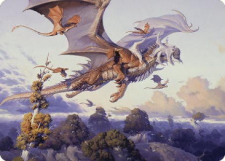 Rith, Liberated Primeval Art Card [Dominaria United Art Series] | Jomio and Rueliete's Cards and Comics