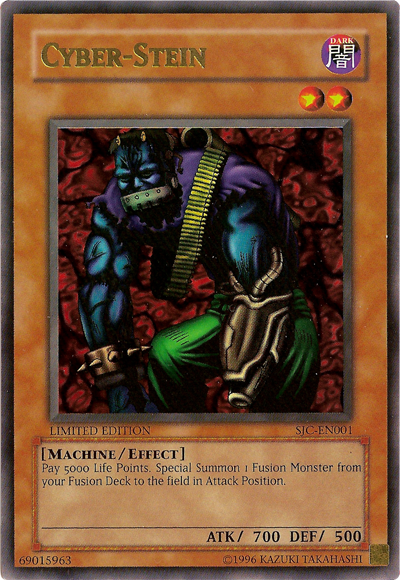 Cyber-Stein [SJC-EN001] Ultra Rare | Jomio and Rueliete's Cards and Comics