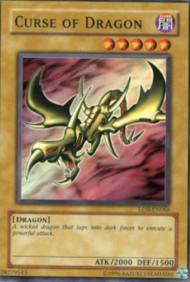 Curse of Dragon [LOB-EN066] Super Rare | Jomio and Rueliete's Cards and Comics