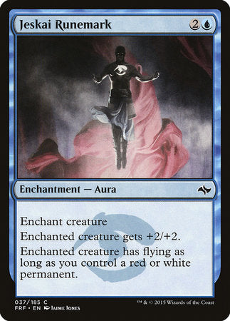 Jeskai Runemark [Fate Reforged] | Jomio and Rueliete's Cards and Comics