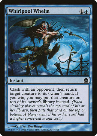 Whirlpool Whelm [Commander 2011] | Jomio and Rueliete's Cards and Comics
