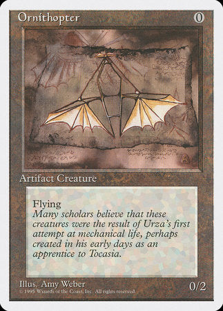 Ornithopter [Fourth Edition] | Jomio and Rueliete's Cards and Comics