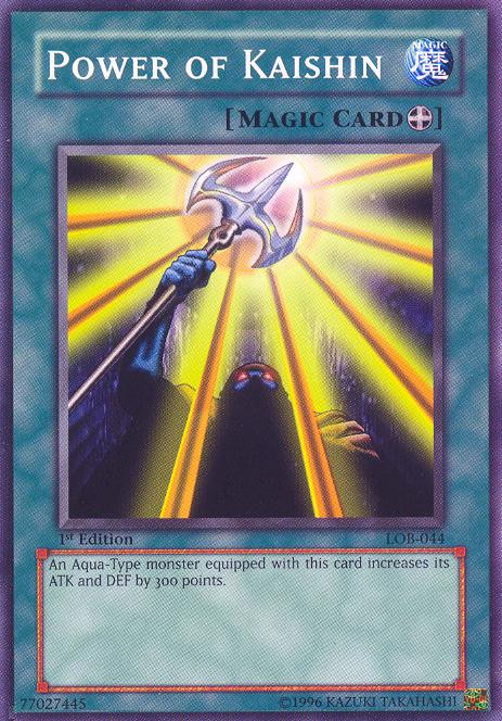 Power of Kaishin [LOB-044] Common | Jomio and Rueliete's Cards and Comics
