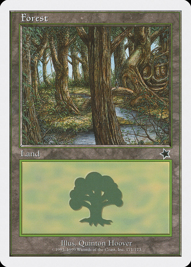 Forest (171) [Starter 1999] | Jomio and Rueliete's Cards and Comics