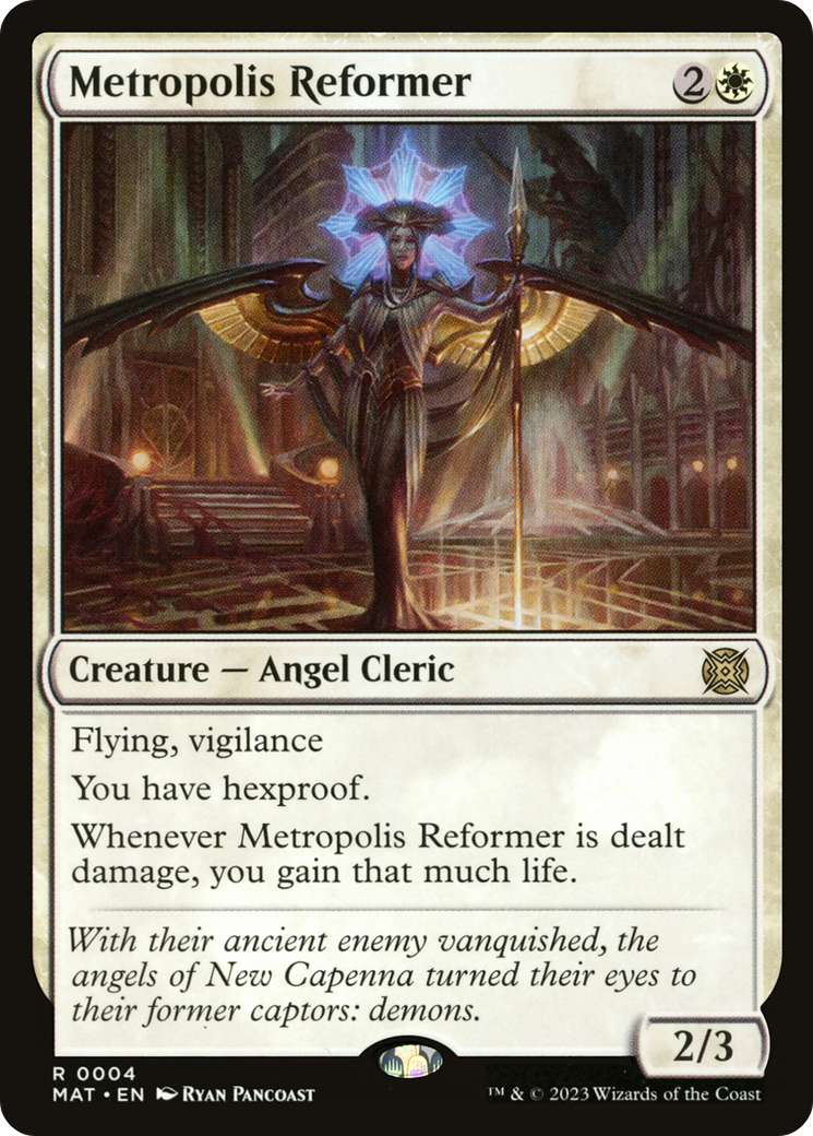 Metropolis Reformer [March of the Machine: The Aftermath] | Jomio and Rueliete's Cards and Comics