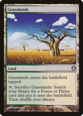 Grasslands [Duel Decks: Knights vs. Dragons] | Jomio and Rueliete's Cards and Comics
