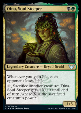 Dina, Soul Steeper [Strixhaven: School of Mages] | Jomio and Rueliete's Cards and Comics