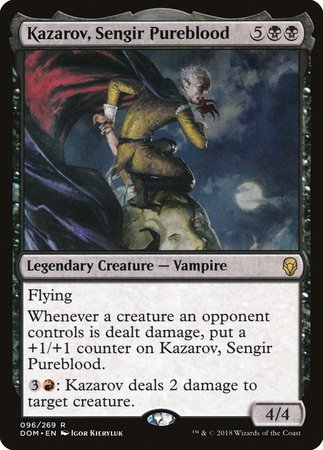 Kazarov, Sengir Pureblood [Dominaria] | Jomio and Rueliete's Cards and Comics
