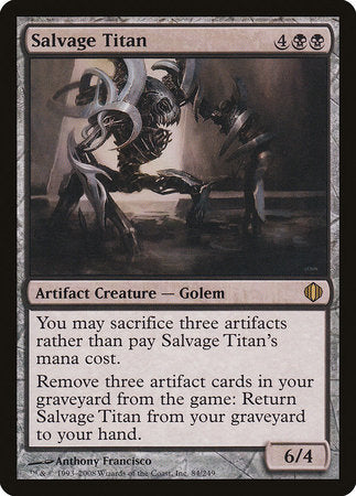 Salvage Titan [Shards of Alara] | Jomio and Rueliete's Cards and Comics