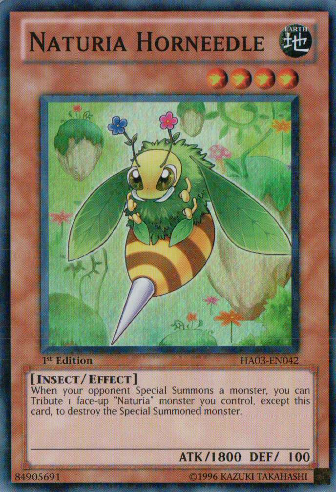 Naturia Horneedle [HA03-EN042] Super Rare | Jomio and Rueliete's Cards and Comics