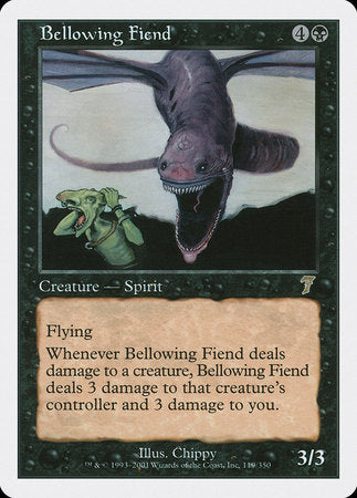 Bellowing Fiend [Seventh Edition] | Jomio and Rueliete's Cards and Comics