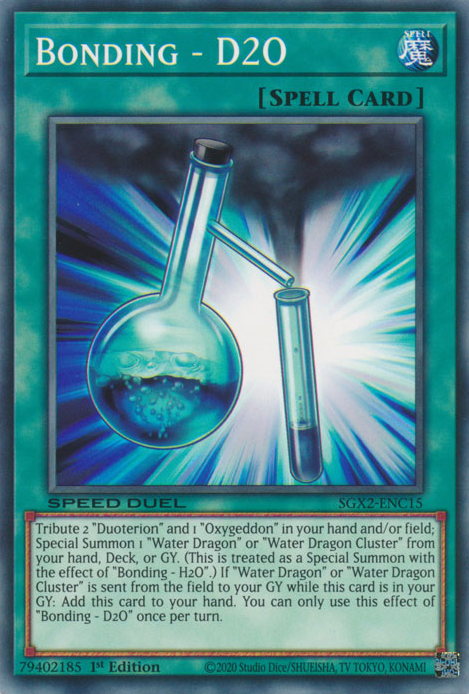 Bonding - D2O [SGX2-ENC15] Common | Jomio and Rueliete's Cards and Comics