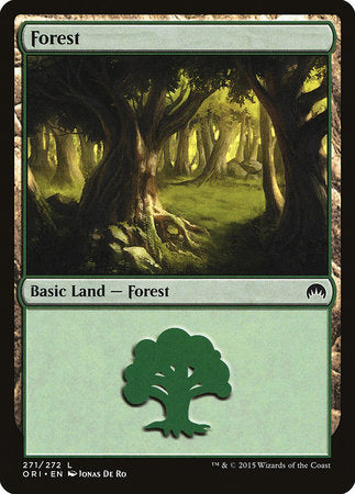 Forest (271) [Magic Origins] | Jomio and Rueliete's Cards and Comics