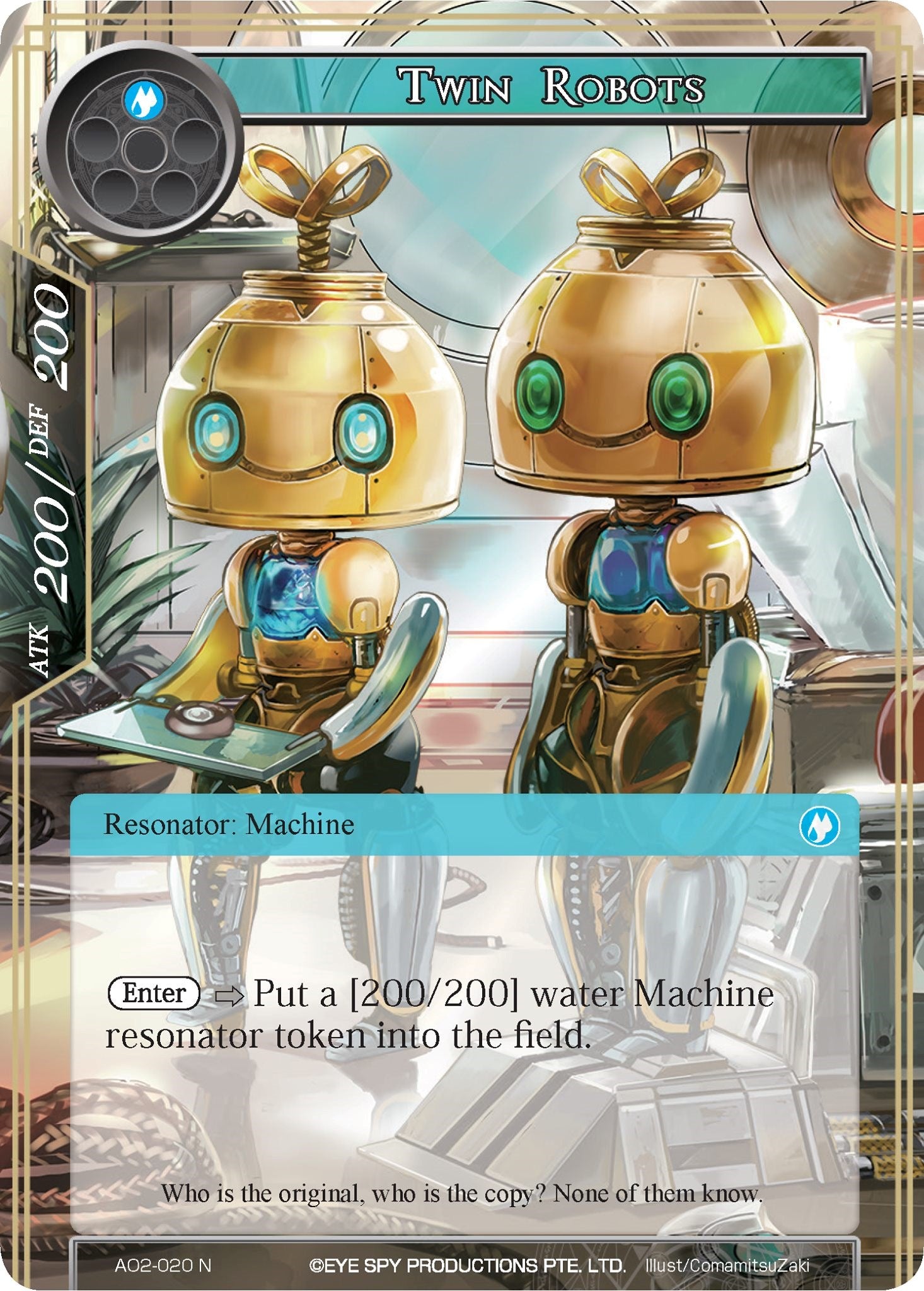 Twin Robots (AO2-020) [Alice Origin II] | Jomio and Rueliete's Cards and Comics
