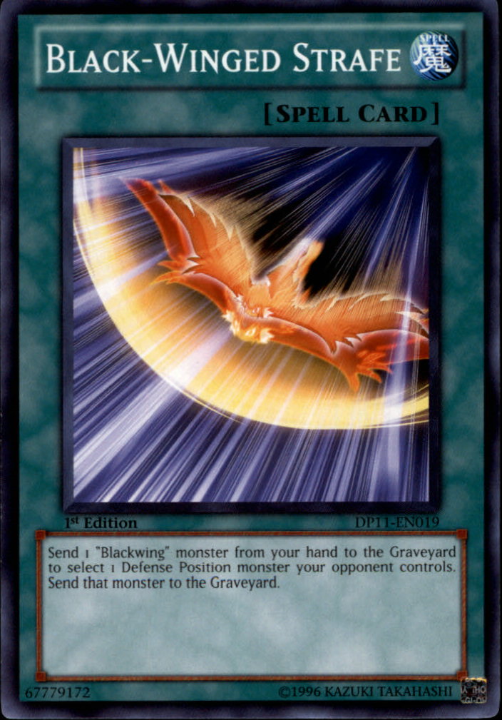 Black-Winged Strafe [DP11-EN019] Common | Jomio and Rueliete's Cards and Comics