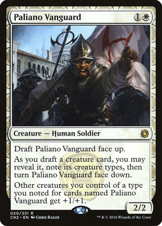 Paliano Vanguard [Conspiracy: Take the Crown] | Jomio and Rueliete's Cards and Comics