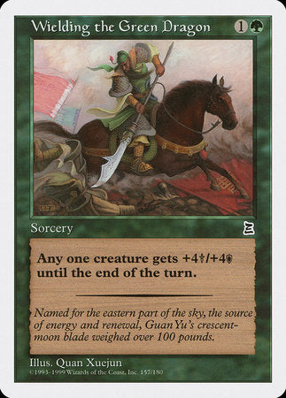 Wielding the Green Dragon [Portal Three Kingdoms] | Jomio and Rueliete's Cards and Comics