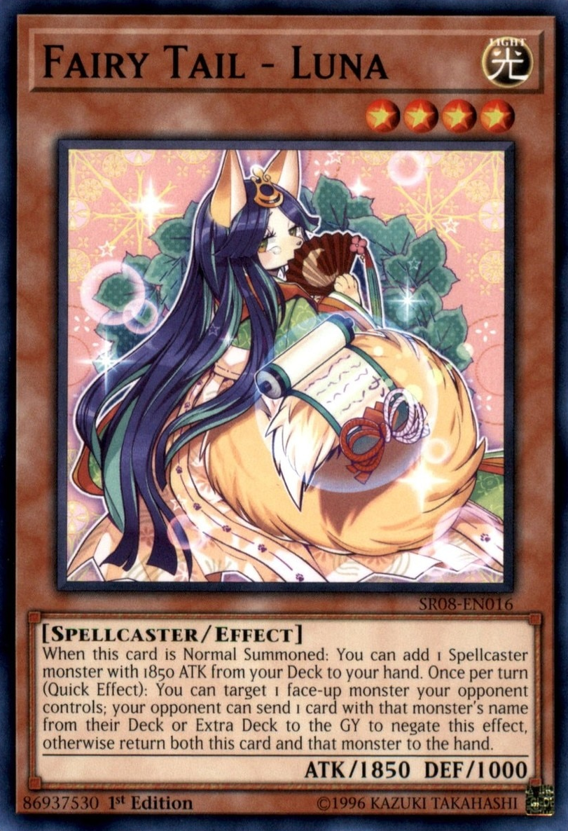 Fairy Tail - Luna [SR08-EN016] Common | Jomio and Rueliete's Cards and Comics
