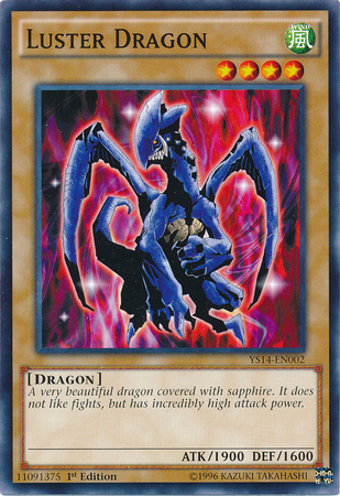 Luster Dragon [YS14-EN002] Common | Jomio and Rueliete's Cards and Comics