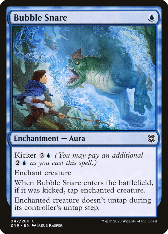 Bubble Snare [Zendikar Rising] | Jomio and Rueliete's Cards and Comics