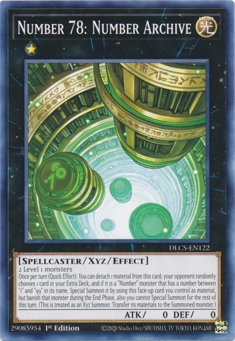 Number 78: Number Archive [DLCS-EN122] Common | Jomio and Rueliete's Cards and Comics