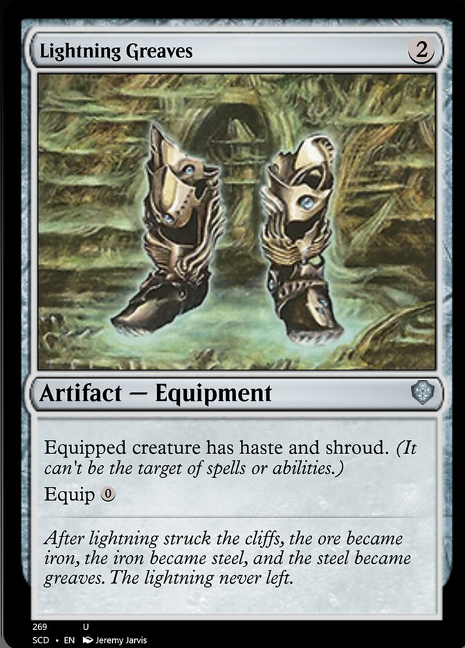 Lightning Greaves [Starter Commander Decks] | Jomio and Rueliete's Cards and Comics