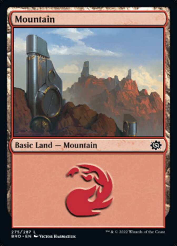 Mountain (275) [The Brothers' War] | Jomio and Rueliete's Cards and Comics