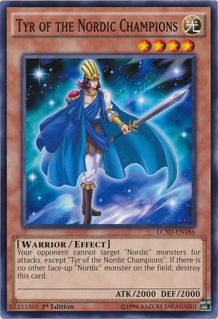 Tyr of the Nordic Champions [LC5D-EN186] Common | Jomio and Rueliete's Cards and Comics