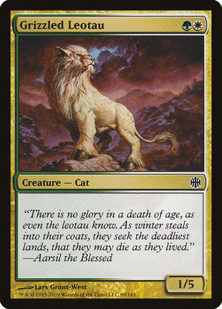 Grizzled Leotau [Alara Reborn] | Jomio and Rueliete's Cards and Comics