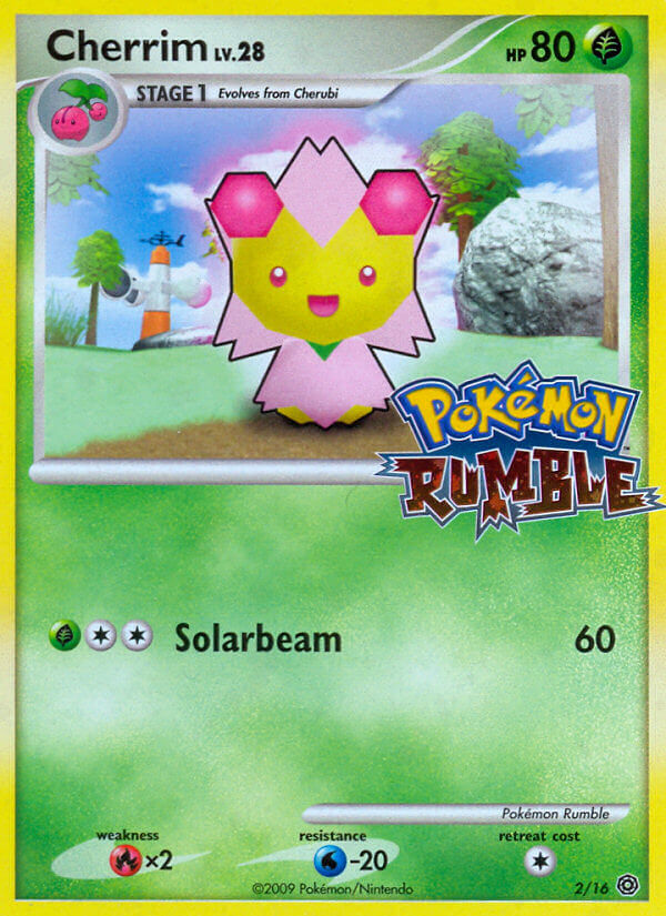 Cherrim (2/16) [Pokémon Rumble] | Jomio and Rueliete's Cards and Comics