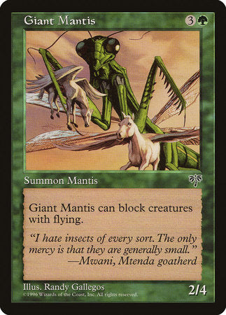 Giant Mantis [Mirage] | Jomio and Rueliete's Cards and Comics