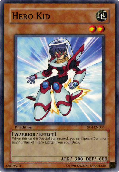 Hero Kid [SOI-EN005] Common | Jomio and Rueliete's Cards and Comics