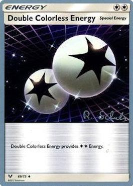 Double Colorless Energy (69/73) (Victory Map - Robin Schulz) [World Championships 2018] | Jomio and Rueliete's Cards and Comics