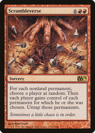 Scrambleverse [Magic 2012] | Jomio and Rueliete's Cards and Comics