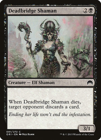 Deadbridge Shaman [Magic Origins] | Jomio and Rueliete's Cards and Comics